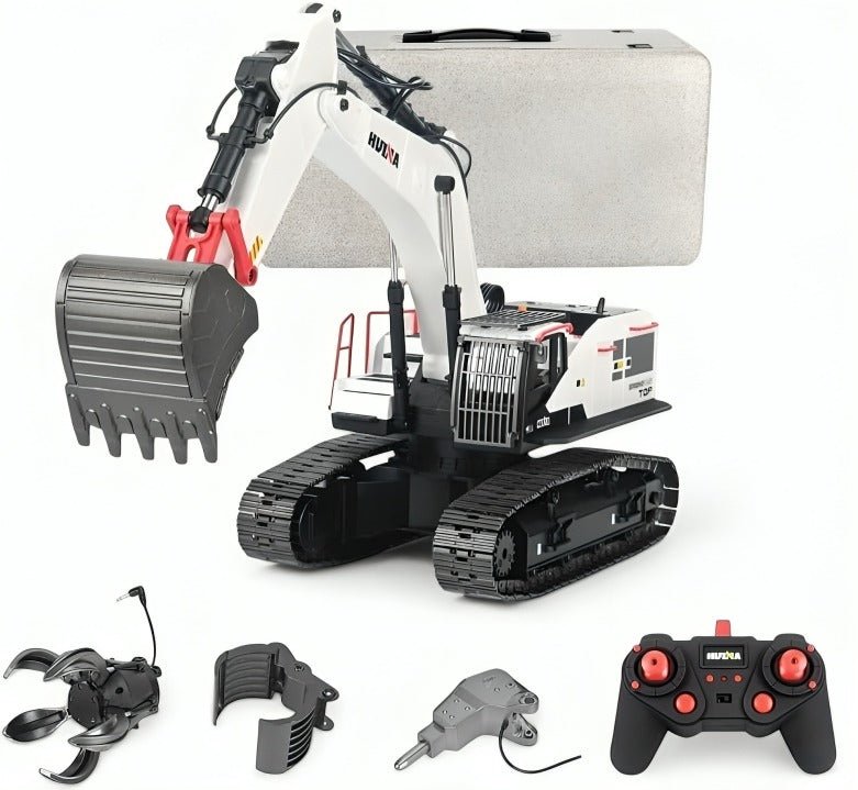 Excavadora De Orugas Control Remoto Huina Escala 1:14 - KATZER
