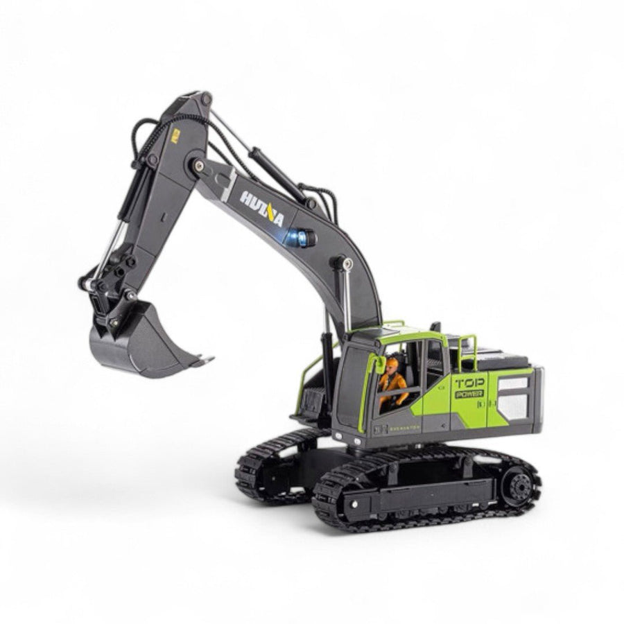 Excavadora De Orugas Control Remoto Huina Escala 1:18 - KATZER