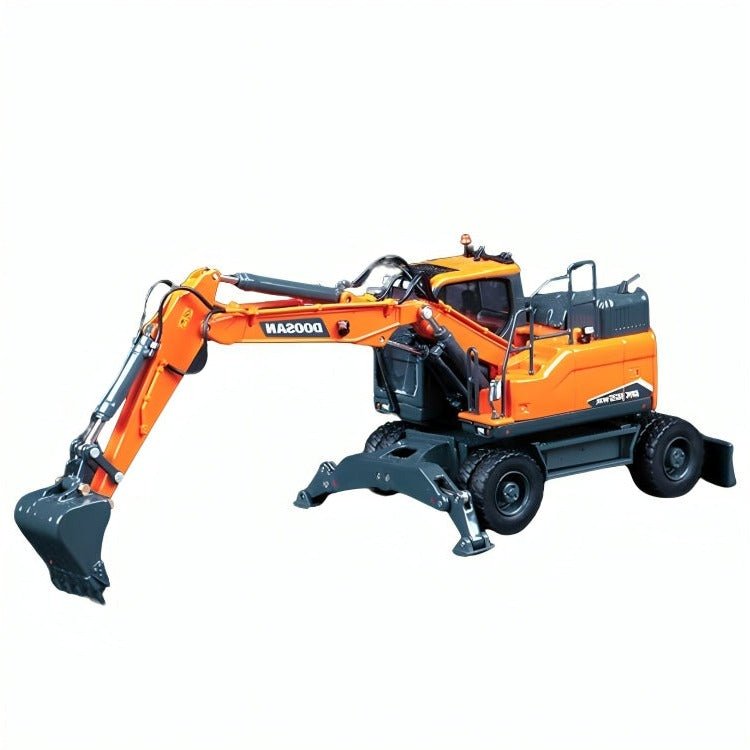 Excavadora De Ruedas Doosan DX165 - 7 Escala 1:50 (Modelo Descontinuado) - KATZER