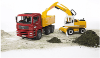 Thumbnail for Excavadora De Ruedas Liebherr 912 Escala 1:16 - KATZER
