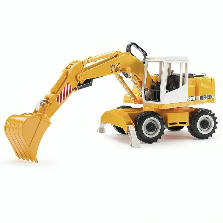 Excavadora De Ruedas Liebherr 912 Escala 1:16 - KATZER