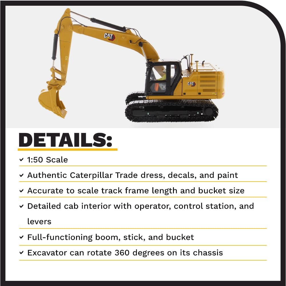 Excavadora Hidráulica 323 Escala 1:50 - KATZER