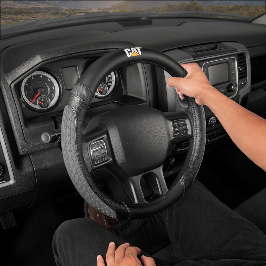 Funda Para Volante Ergonómica De Dos Tonos Tamaño Grande - KATZER