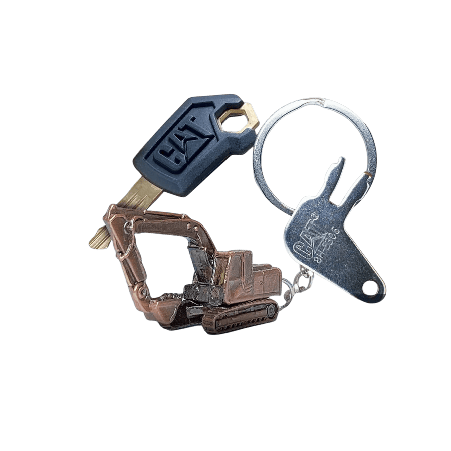 Kit De Llaveros Tipo Excavadora De Oruga ( Llave Máster + Llave de Arranque ) - KATZER