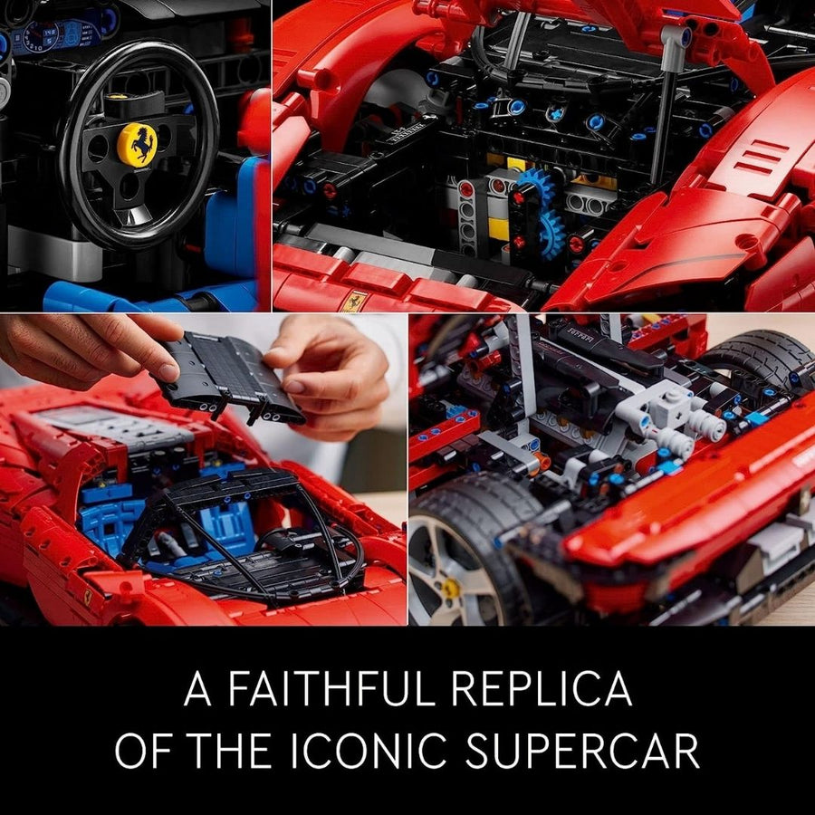 LEGO Technic Ferrari Daytona SP3 (3778 Piezas) - KATZER