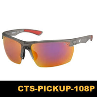 Thumbnail for Lentes De Sol Cat CTS-PICKUP-108P Lunas Rojo Polarizadas - KATZER