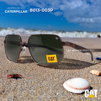 Thumbnail for Lentes De Sol CTS - 8013 - 003P - LQ Lunas Verdes Sólido - KATZER
