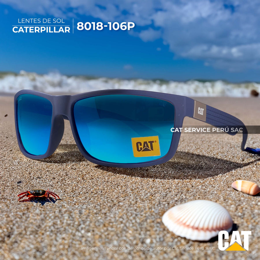 Lentes De Sol CTS - 8018 - 106P Lunas Azules Polarizadas (Liquidación) - KATZER