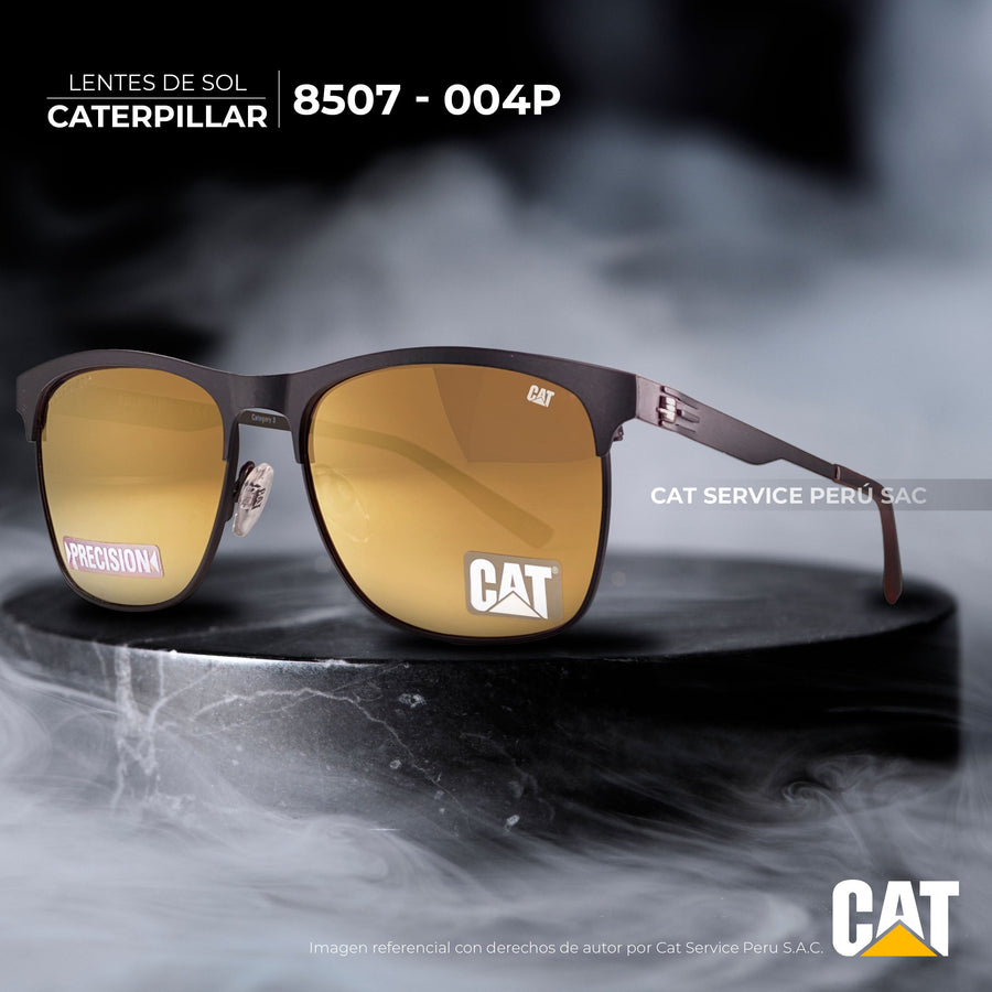 Lentes De Sol CTS - 8507 - 004P Lunas Doradas Polarizadas - KATZER