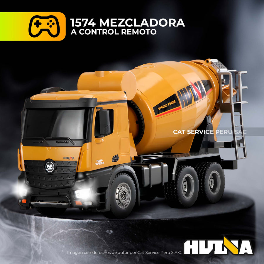 Mezclador De Concreto A Control Remoto Escala 1:14 - KATZER