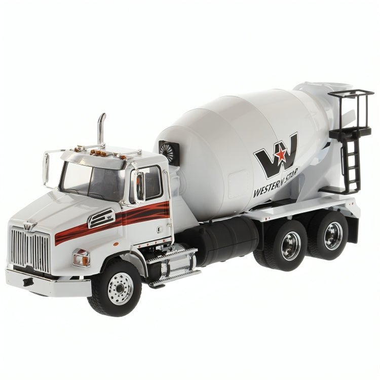 Mezcladora Western Star 4700 Blanco Escala 1:50 - KATZER