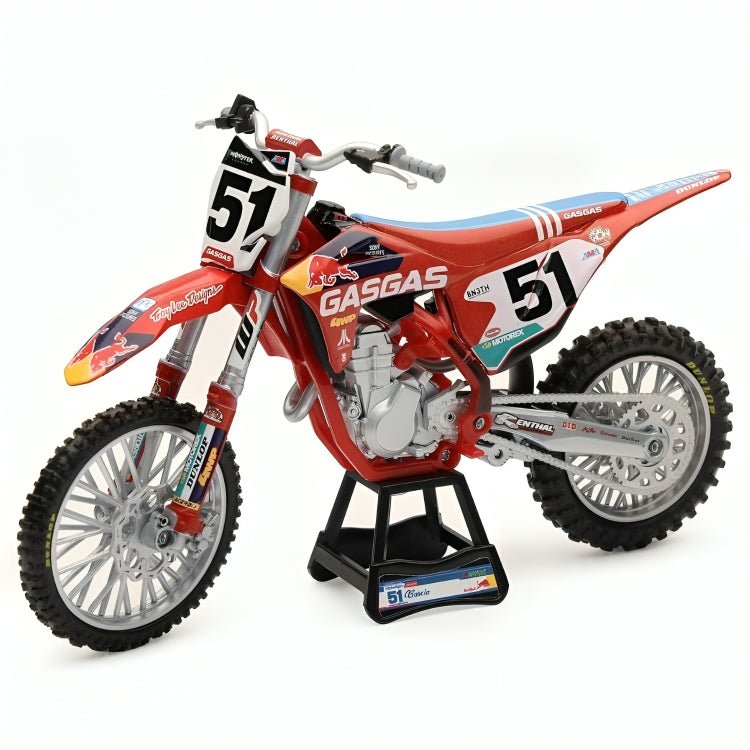 Motocicleta Gas Gas FC450 Justin Barcia Escala 1:12 (Modelo Descontinuado) - KATZER