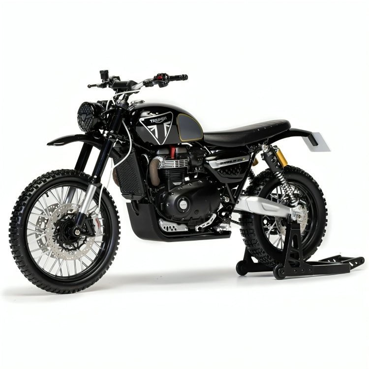 Motocicleta Triumph Scrambler 1200 James Bond Escala 1:12 (Modelo Descontinuado) - KATZER