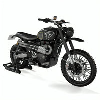 Thumbnail for Motocicleta Triumph Scrambler 1200 James Bond Escala 1:12 (Modelo Descontinuado) - KATZER