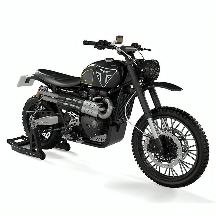 Motocicleta Triumph Scrambler 1200 James Bond Escala 1:12 (Modelo Descontinuado) - KATZER