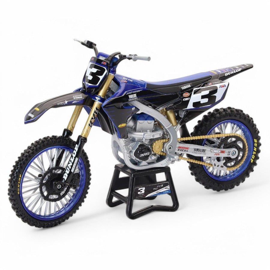 Motocicleta Yamaha YZ450F Factory Team Escala 1:12 - KATZER
