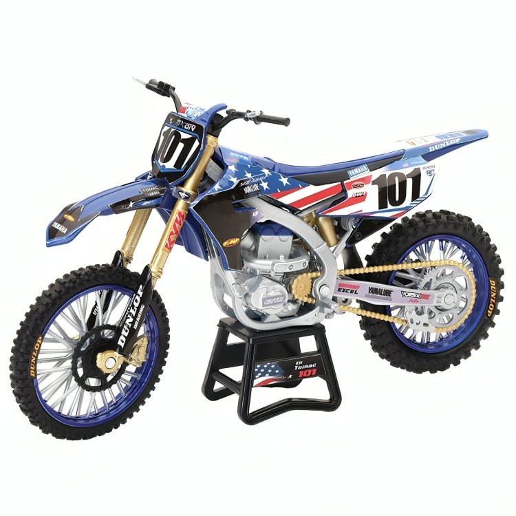Motocicleta Yamaha YZ450F Motocross Of Nations Escala 1:12 - KATZER
