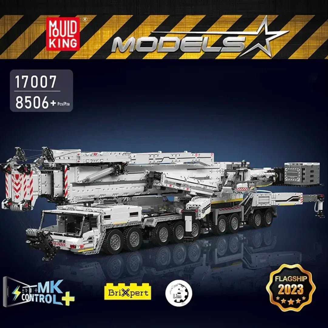 Mould King 17007 17008 Technical Car Toys Motorized LTM 11200 RC Crane Truck Assembly Model DIY Brick Building Block Sets 42146 - KATZER