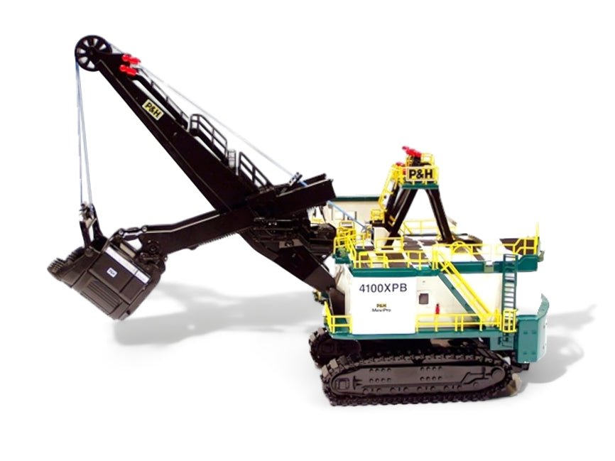 Pala Eléctrica P&H 4100XPB Escala 1:87 (Modelo Descontinuado) - KATZER