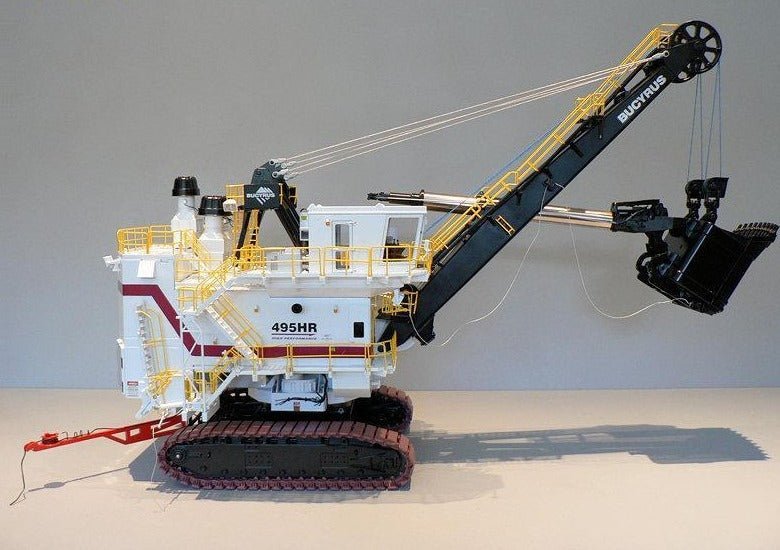 Pala Minera Bucyrus 495HR Escala 1:50 A Control Remoto (Modelo Descontinuado) - KATZER