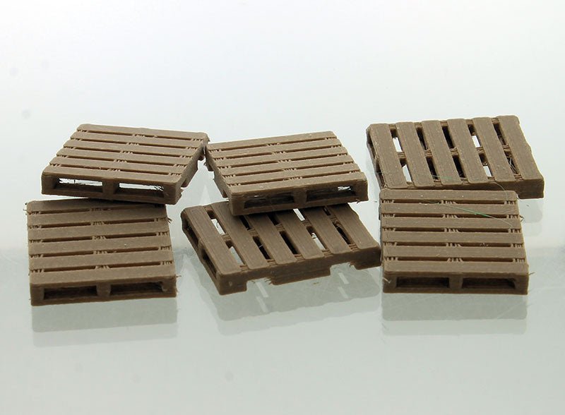 Pallets De Carga 6 Unidades Escala 1:50 - KATZER