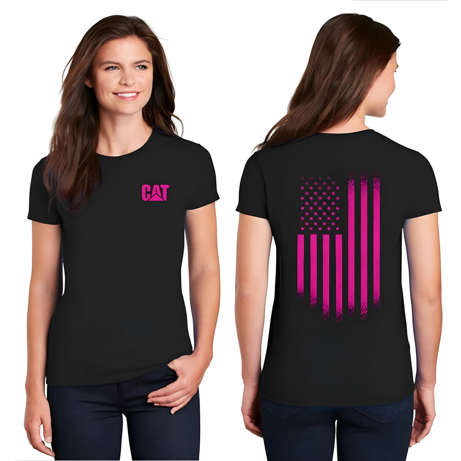 Polo Negro & Rosa Para Mujer - KATZER