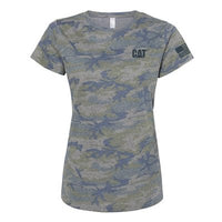 Thumbnail for Polo Vintage Camo Fine Jersey Para Mujer - KATZER
