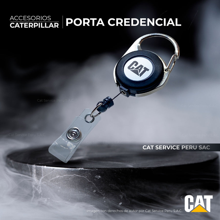 Porta Credencial Retráctil con Gancho - KATZER
