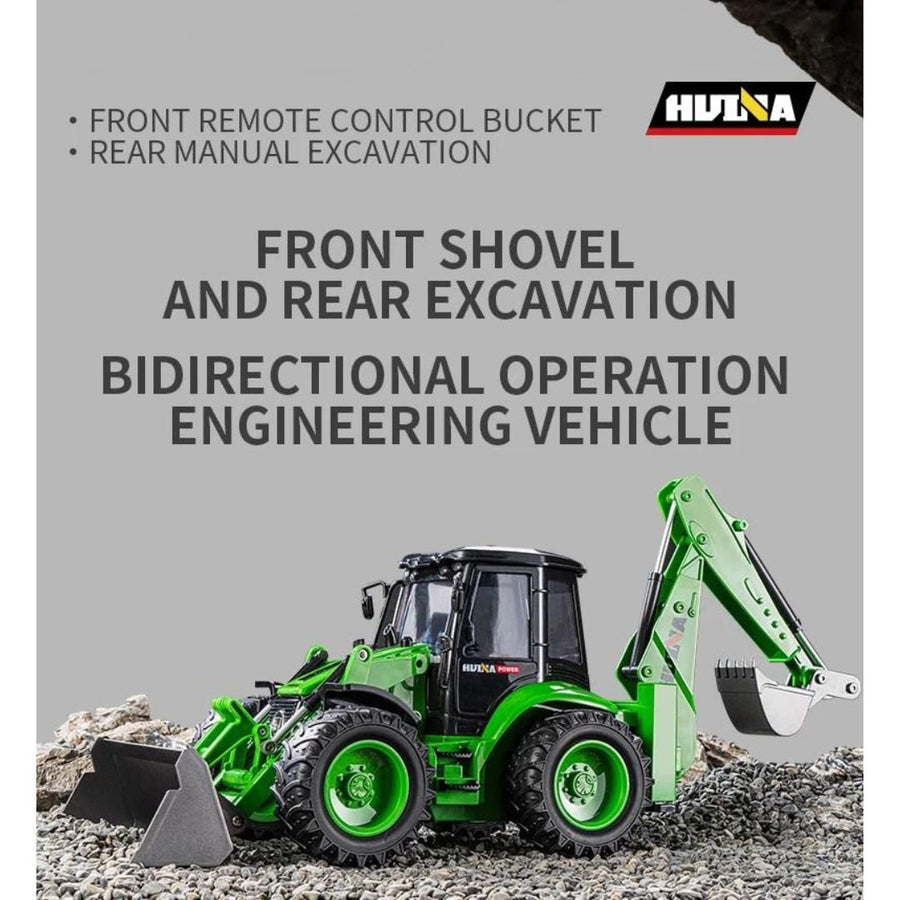 Retroexcavadora A Control Remoto Huina Escala 1:14 - KATZER