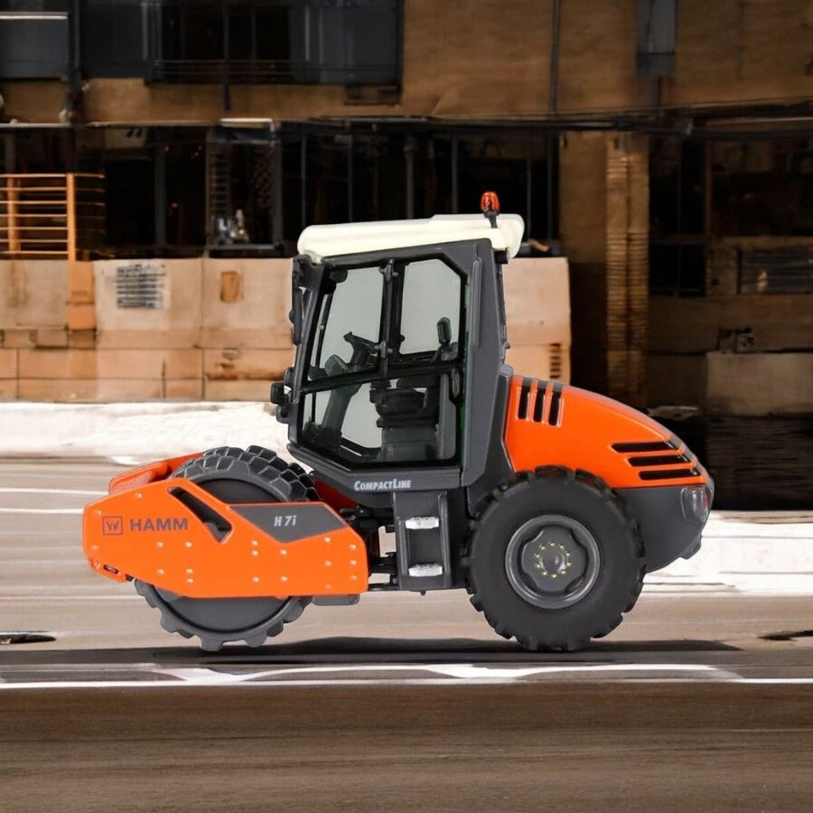 Rodillo Compactador Hamm H7i Escala 1:50 (Modelo Descontinuado) - KATZER