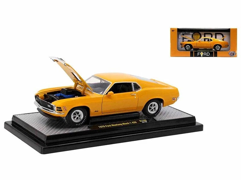 Auto Ford Mustang Mach 1 428 Año 1970 Escala 1:24 (Modelo Descontinuado)