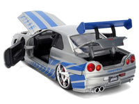 Thumbnail for Auto Nissan Skyline GT-R (BNR34) Escala 1:24 Edición del 25.º Aniversario De Rápidos Y Furiosos (Pre - Venta)