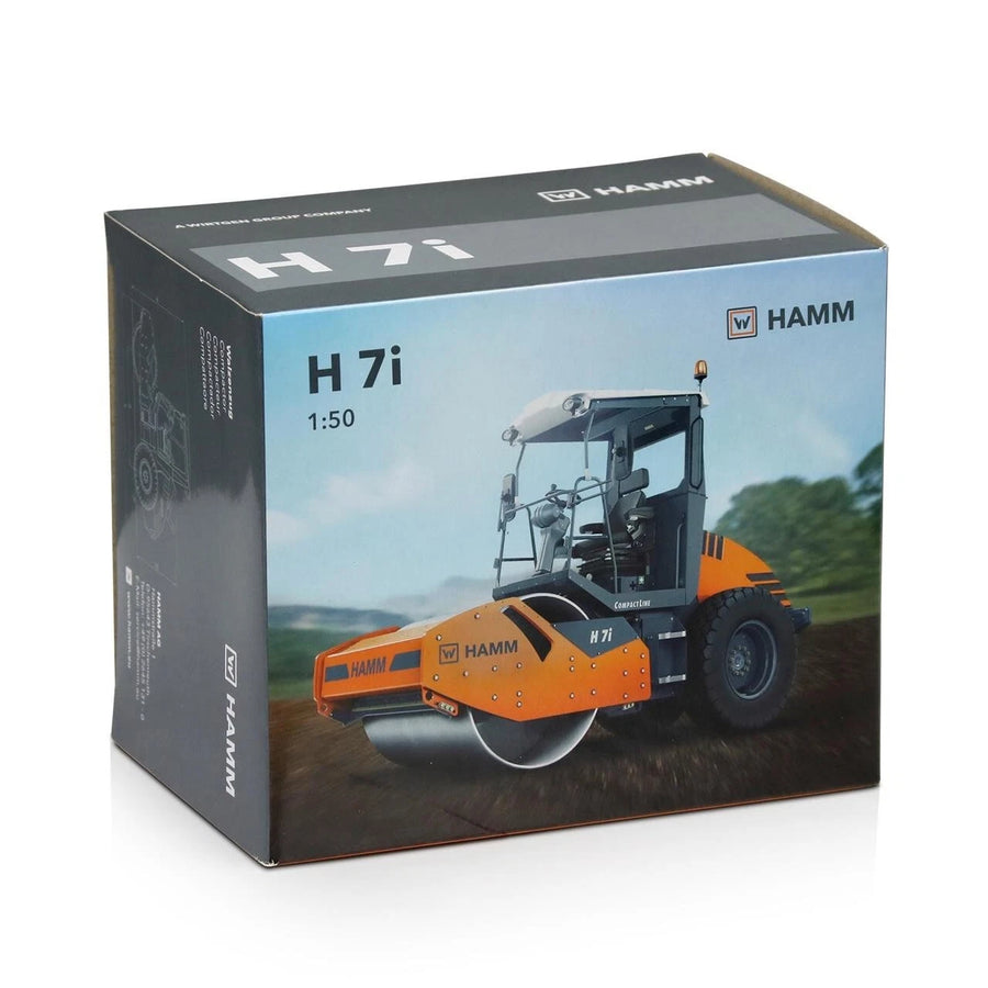 Rodillo Compactador Hamm H7i Escala 1:50 (Modelo Descontinuado)