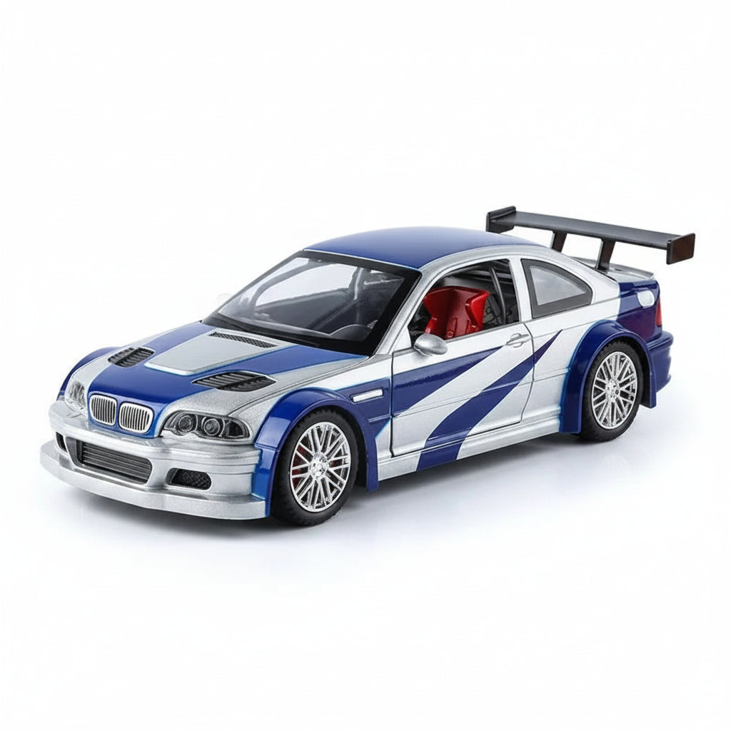 Auto BMW M3 GTR E46 Escala 1:24 (Modelo Descontinuado)