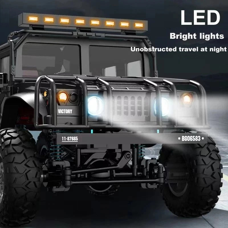 Auto Hummer H1 Hurtle 4WD A Control Remoto Escala 1:12