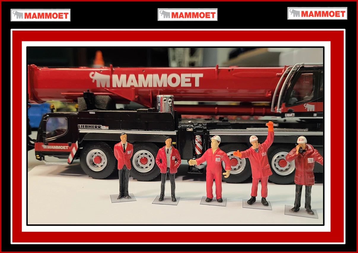 Trabajadores A Escala 1:50 Mammoet (Modelo Descontinuado)