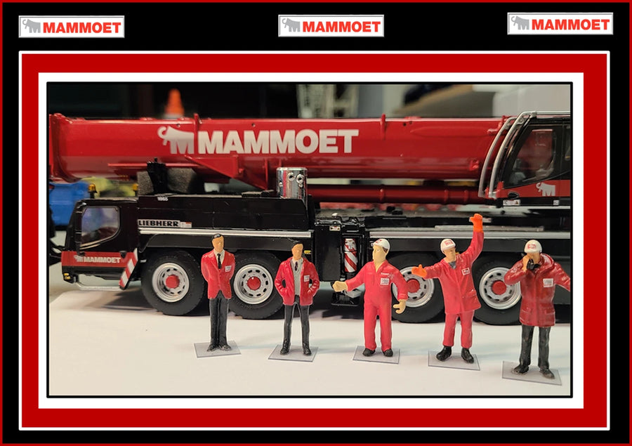 Trabajadores A Escala 1:50 Mammoet (Modelo Descontinuado)