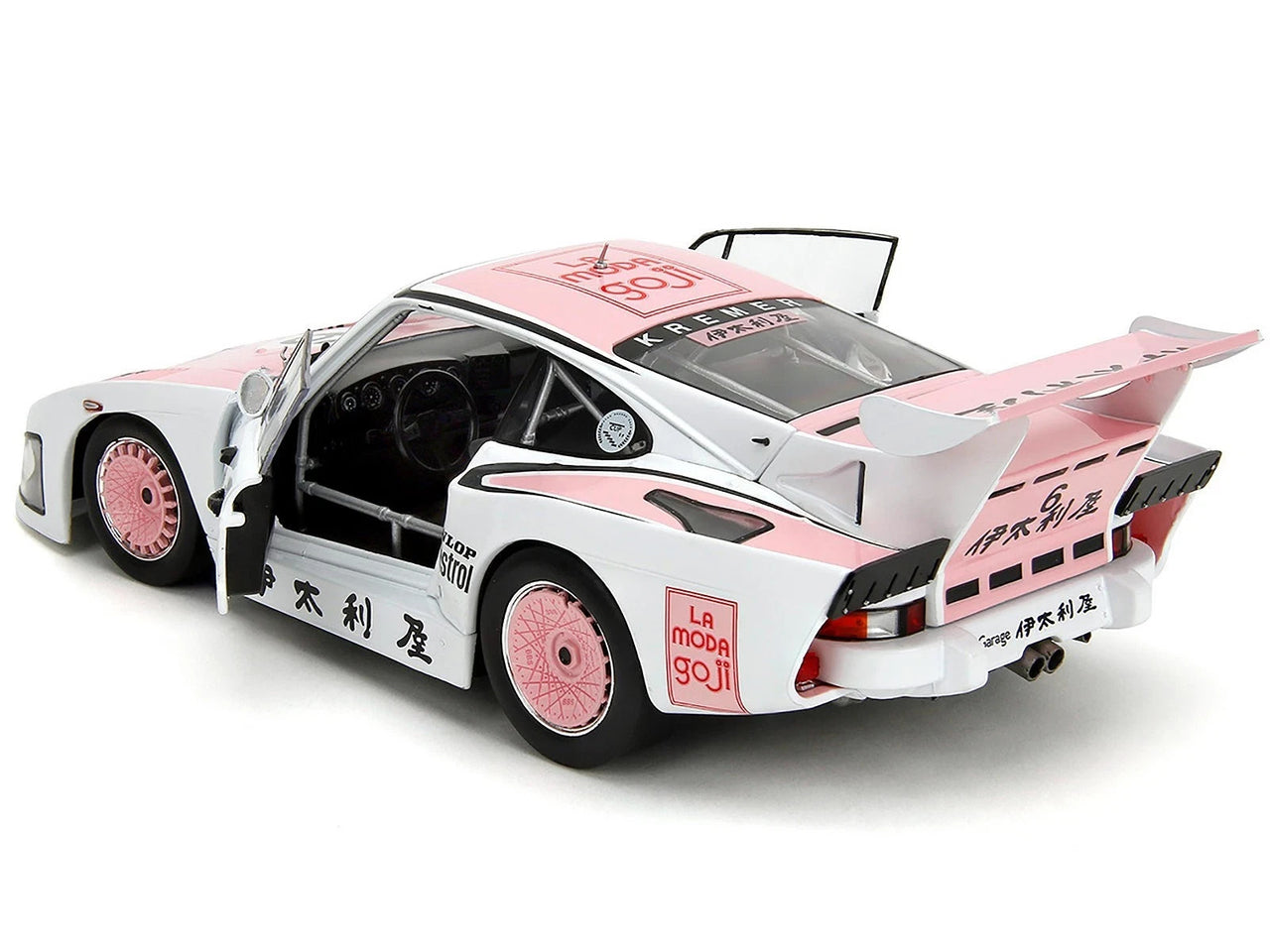Auto Porsche 935 K3 Año 1981 #6 Pink Slips Escala 1:18