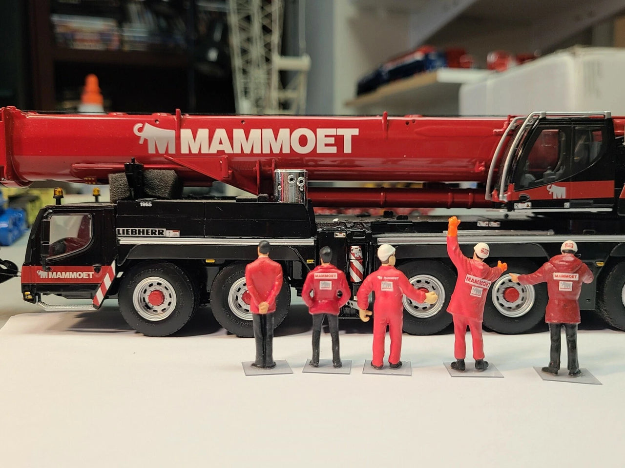 Trabajadores A Escala 1:50 Mammoet (Modelo Descontinuado)