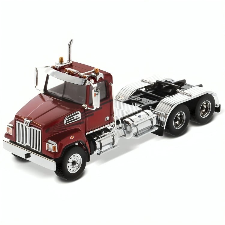 Tracto Western Star 4700 Rojo Metálico Escala 1:50 - KATZER