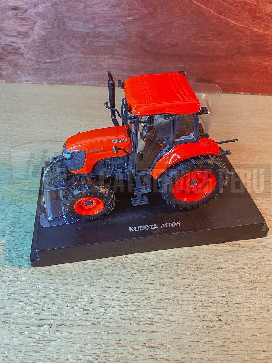 Tractor Agrícola Kubota M108S Escala 1:32 - KATZER
