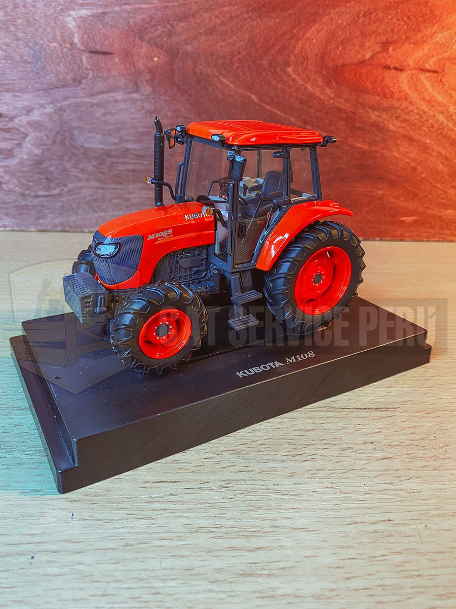 Tractor Agrícola Kubota M108S Escala 1:32 - KATZER