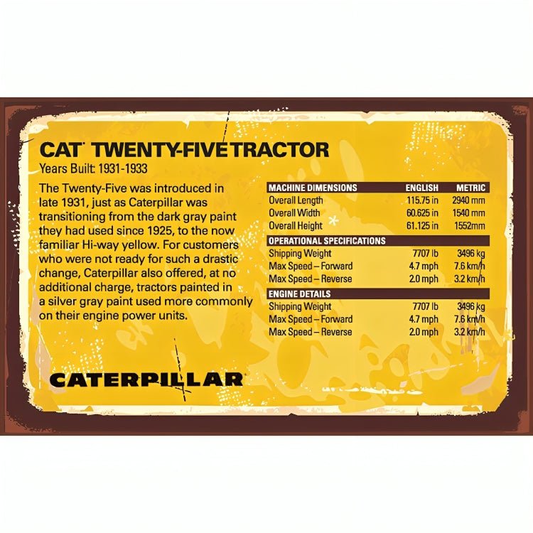 Tractor De Orugas 25 Escala 1:16 - KATZER