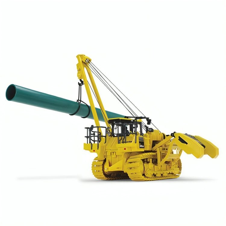 Tractor Tiende Tubos Komatsu D155CX - 8 & K170 Escala 1:50 - KATZER