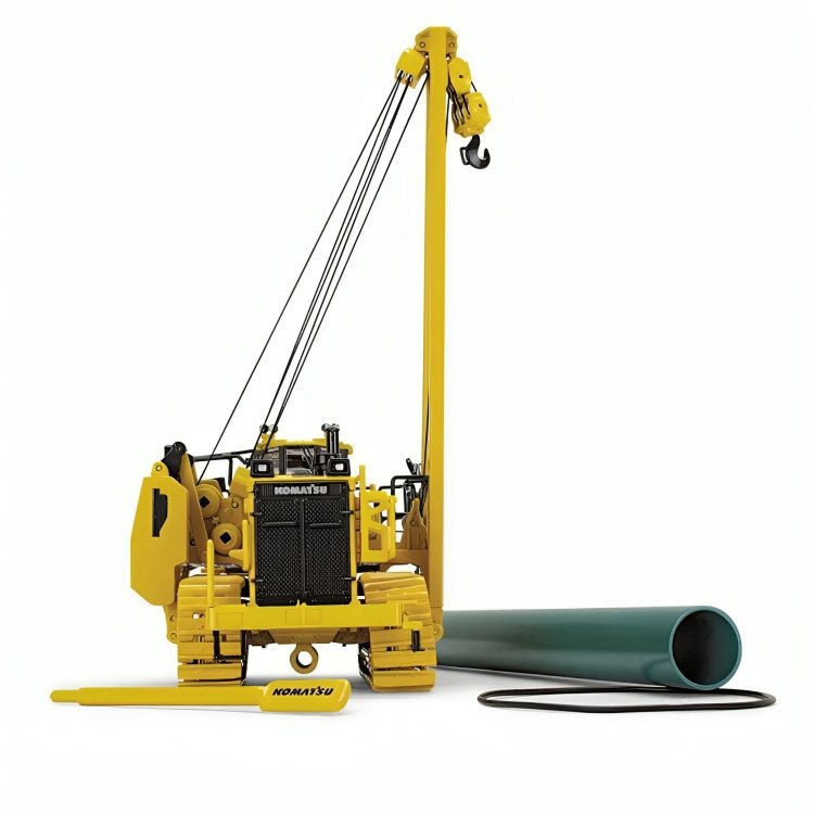 Tractor Tiende Tubos Komatsu D155CX - 8 & K170 Escala 1:50 - KATZER