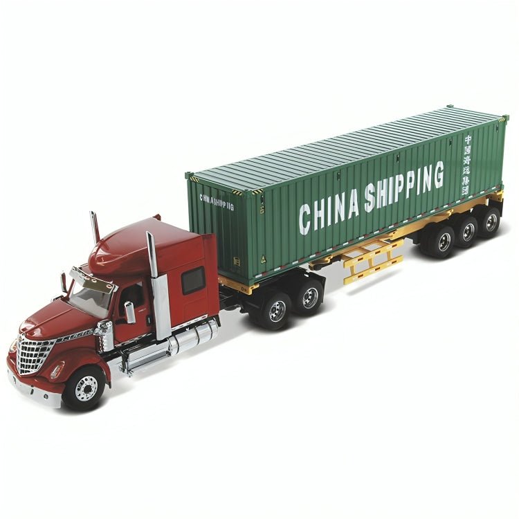 Tráiler International Lonestar & Container China Shipping 40' Escala 1:50 (Modelo Descontinuado) - KATZER