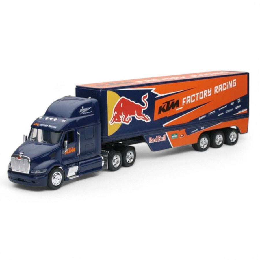 Tráiler Peterbilt 387 & Red Bull KTM Escala 1:32 - KATZER