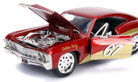 Thumbnail for Auto Chevrolet Impala Año 1967 #67 Golden Ruby Escala 1:24