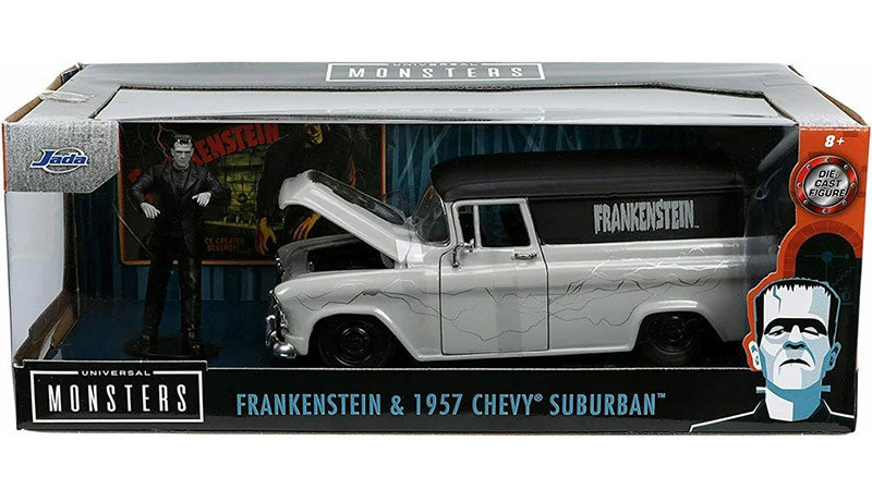 1957 Chevrolet Suburban &amp; Frankenstein 1:24 Scale