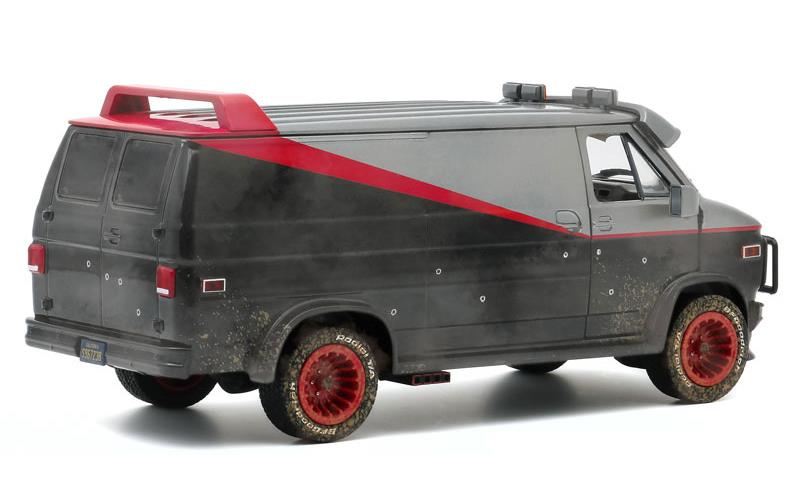Auto GMC Vandura Año 1983 El Equipo A (1983-87, serie de TV) Escala 1:24